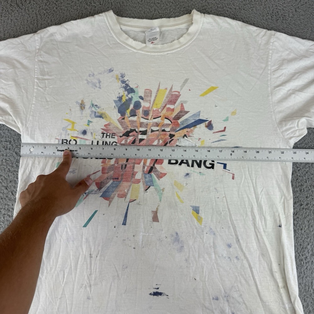 The Rolling Stones A Bigger Bang T Shirt‎ Size Xl Y2K 2006 Vintage Distressed - Picture 6 of 12